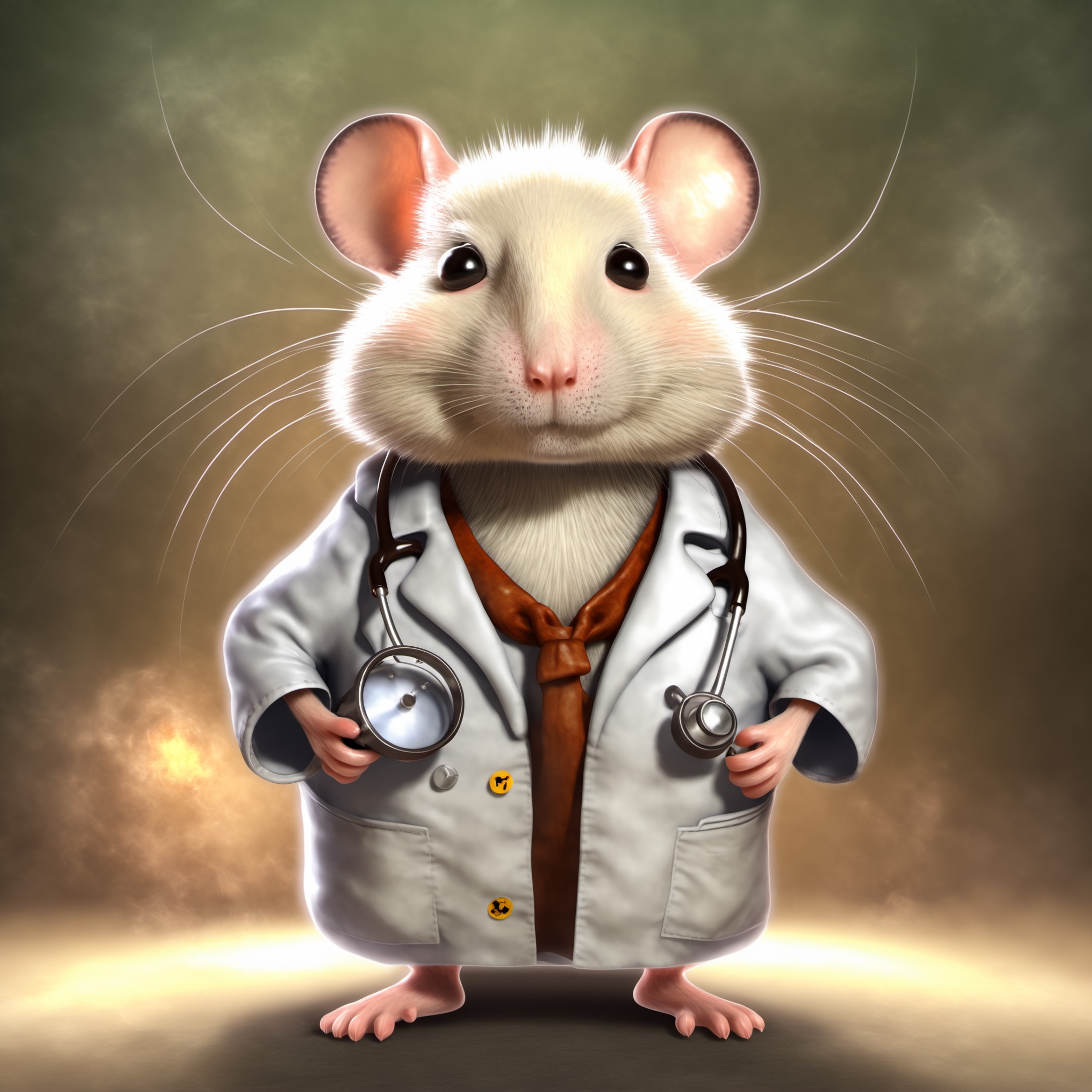 Doctor mouse, <lora:[XL]rat:1>